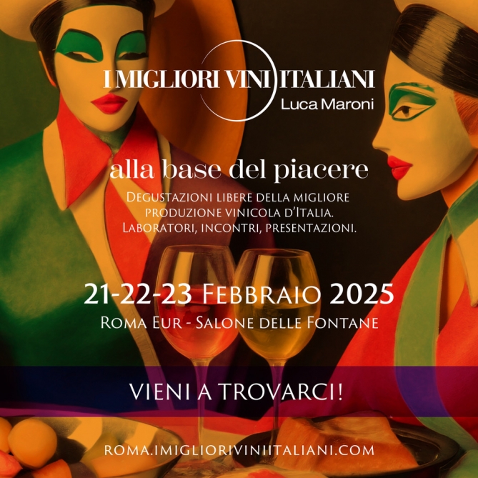 I MIGLIORI VINI D'ITALIA DI LUCA MARONI - ROMA