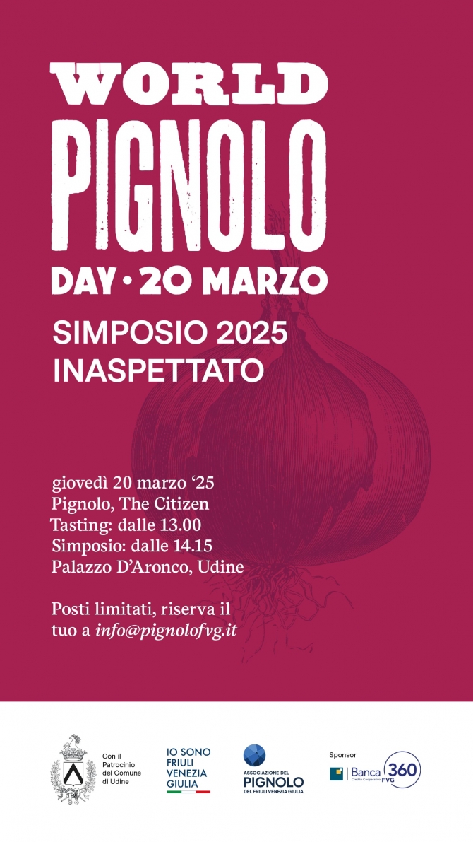 WORLD PIGNOLO DAY